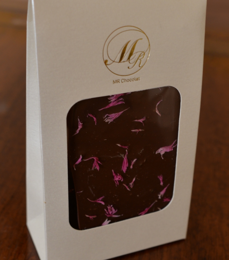 Eclats menthe japonaise et bleuet rose bio bourgeon